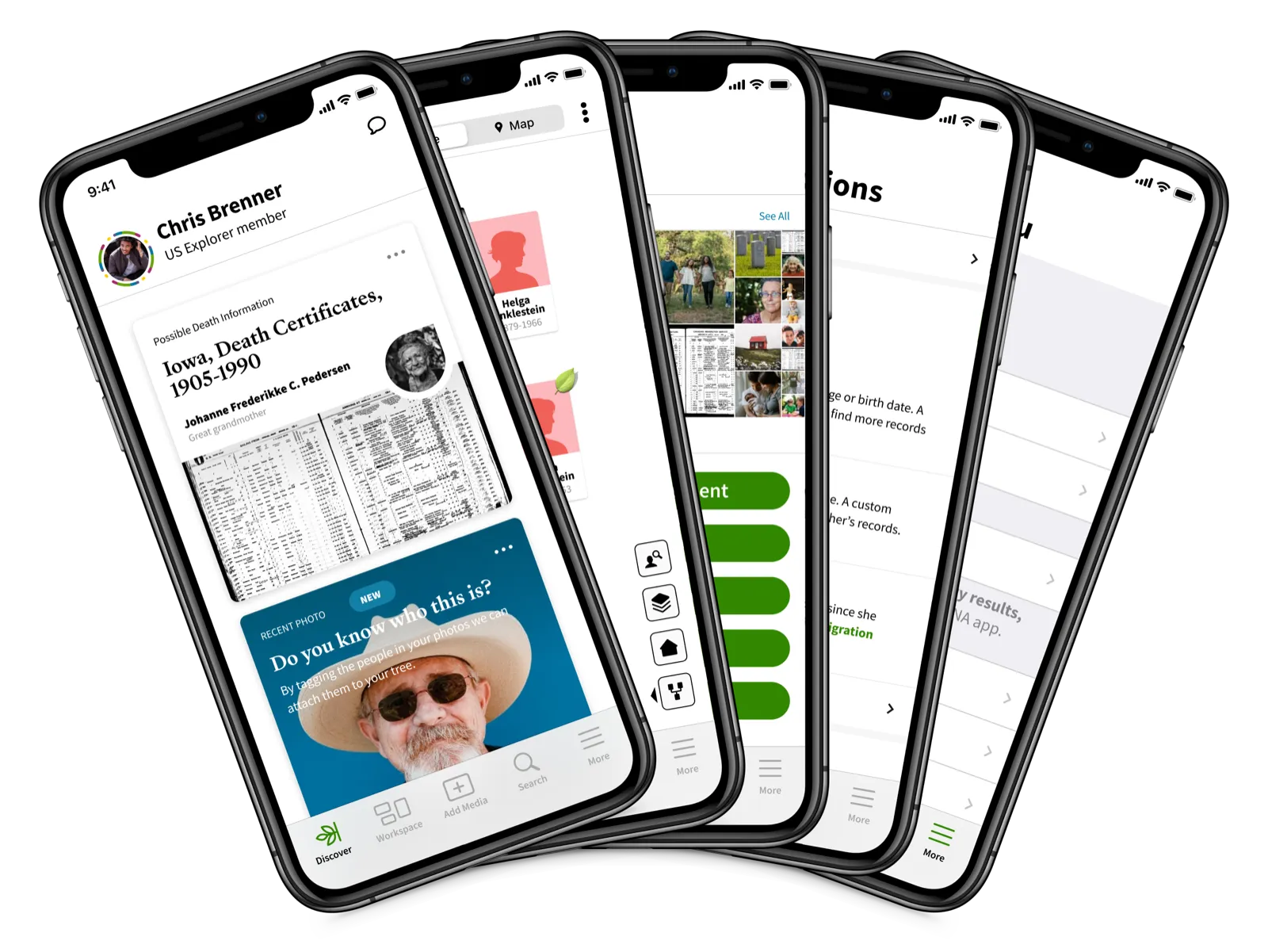 The modernized Family History app — Discover, records, and media.
